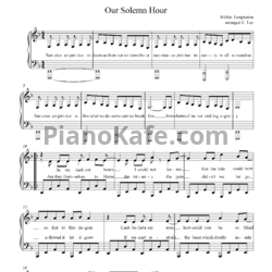 Ноты Within Temptation - Our solemn hour - предпросмотр