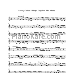 Ноты Loving Caliber feat. Mia Niles - Magic day
