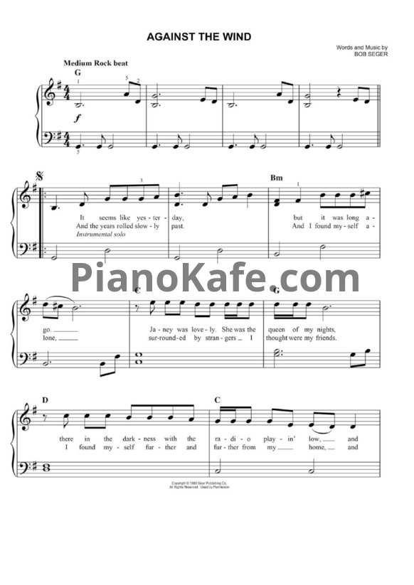 Ноты First 50 popular songs you should play on the piano (Книга нот) - PianoKafe.com