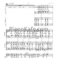 Ноты Альфред Шнитке - Три хора - предпросмотр