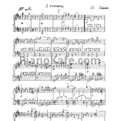 Ноты Шарль Гуно - Симфония №1 (2h) (Обработка Эдуарда Бойко) - предпросмотр