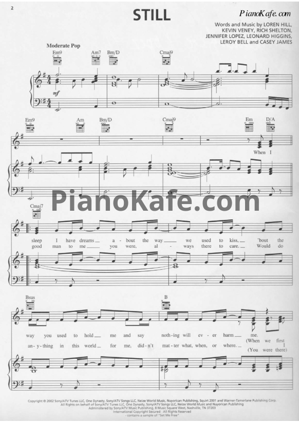 Ноты Jennifer Lopez - This is me...Then (Книга нот) - PianoKafe.com