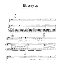 Ноты Robbie Williams - It’s only us - предпросмотр