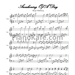 Ноты Hugo Sellerberg - Awakening of a day