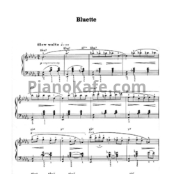 Ноты Dave Brubeck - Bluette - предпросмотр