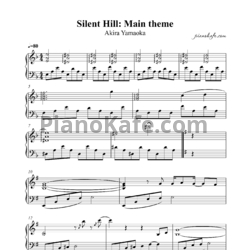 Ноты Akira Yamaoka - Silent Hill theme - предпросмотр