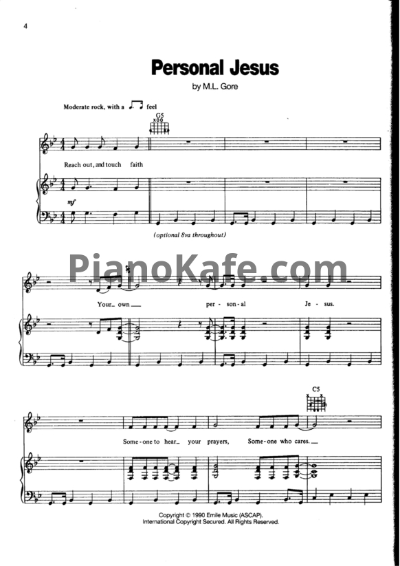 Ноты Depeche Mode - Anthology (Книга нот) - PianoKafe.com