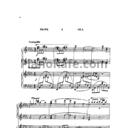 Ноты Жанна Металлиди - Море №2 (для фортепиано в 4 руки) - предпросмотр