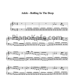 Ноты Adele - Rolling in the deep (Версия 2) - предпросмотр
