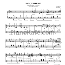Ноты Dario Marianelli - Dance with me - предпросмотр