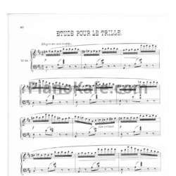 Ноты Герман Волленгаупт - Etude pour le trille №10 - предпросмотр