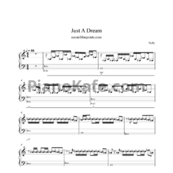 Ноты Nelly - Just a dream - предпросмотр
