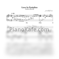 Ноты Andrea Bocelli - Love In Portofino