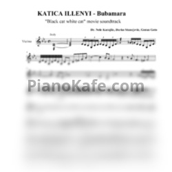 Ноты Katica Illényi - Bubamara - предпросмотр