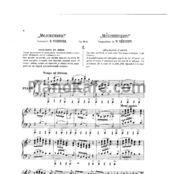 Ноты Владимир Ребиков - Меломимики (Op. 11a) - предпросмотр