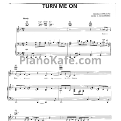 Ноты Norah Jones - Turn me on - предпросмотр