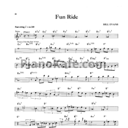 Ноты Bill Evans - Fun ride - предпросмотр