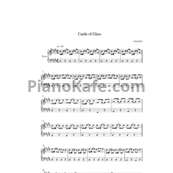 Ноты Linkin Park - Castle of glass - предпросмотр