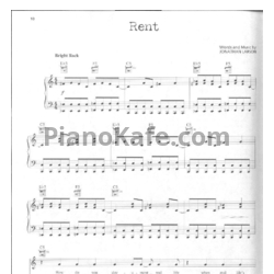 Ноты Jonathan Larson - Rent (Книга нот)