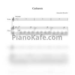 Ноты Alexander Demidov - Catharsis - предпросмотр
