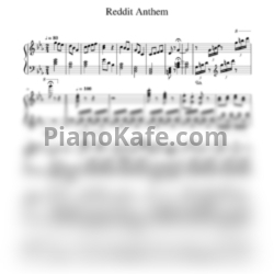 Ноты Jun Ishikawa - Reddit anthem - предпросмотр