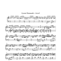 Ноты Ayumi Hamasaki - Jewel