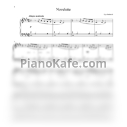 Ноты Ilya Beshevli - Novelette - предпросмотр