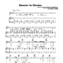 Ноты Lady Gaga - Dancin’ in circles (Версия 2) - предпросмотр