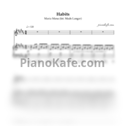 Ноты Maria Mena feat. Mads Langer - Habits