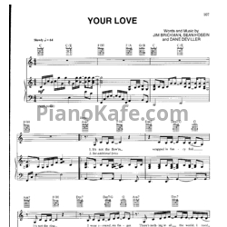 Ноты Jim Brickman - Your love - предпросмотр