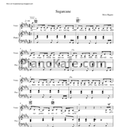 Ноты Missy Higgins - Sugar cane - предпросмотр