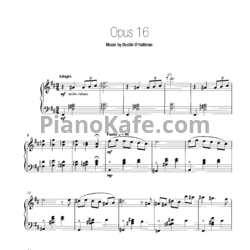 Ноты Dustin O'Halloran - Opus 16