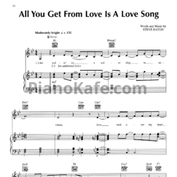 Ноты The Carpenters - All you get from love is a love song - предпросмотр