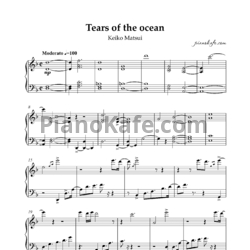 Ноты Keiko Matsui - Tears of the ocean - предпросмотр