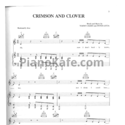 Ноты Tommy James & the Shondells - Crimson and clover