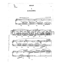 Ноты А. Йенсен - Эротикон. 7 пьес для фортепиано (Op. 44) - предпросмотр