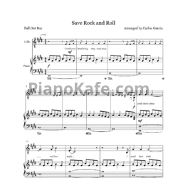 Ноты Fall Out Boy feat. Elton John - Save rock and roll - предпросмотр