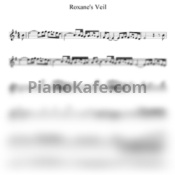 Ноты Vangelis - Roxane's veil - предпросмотр