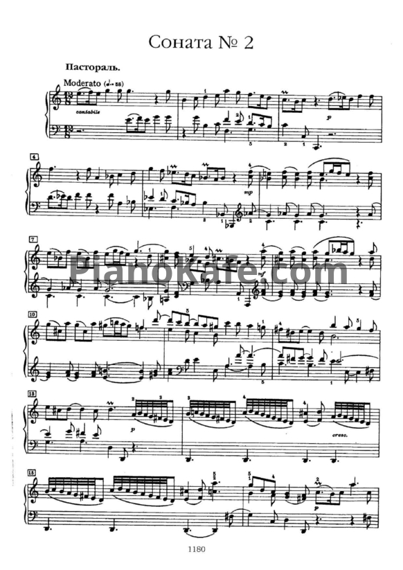 Ноты Д. Скарлатти - Сонаты для фортепиано. Педагогический репертуар - PianoKafe.com