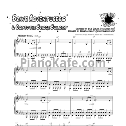 Ноты Kyle Gabler -Brave adventures & Ode to the bridge bulder - предпросмотр