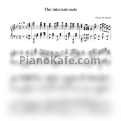 Ноты Pierre De Geyter - The Internationale