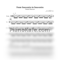 Ноты Demis Roussos - From Souvenirs to Souvenirs (Ноты для ударных) - предпросмотр