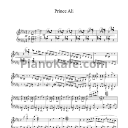Ноты Alan Menken - Prince Ali - предпросмотр