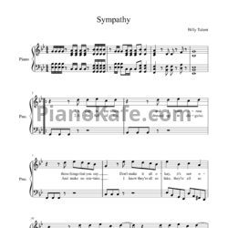Ноты Billy Talent - Sympathy