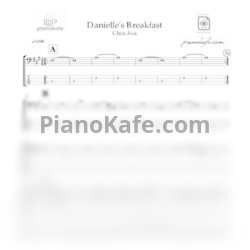 Ноты Chris Rea - Danielleʹs breakfast - предпросмотр