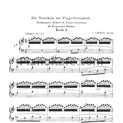 Ноты Карл Черни - Этюды (Оp. 636) - предпросмотр