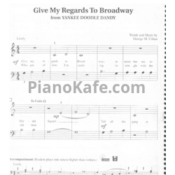 Ноты George M. Cohan - Give my regards to Broadway