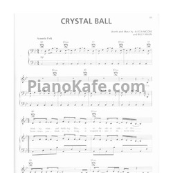 Ноты Pink - Crystal ball - предпросмотр