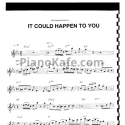 Ноты Red Garland - It could happen to you (Piano solo) - предпросмотр
