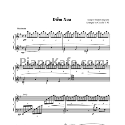 Ноты Trinh Cong Son - Diễm xưa (2)